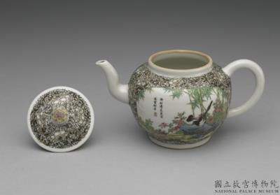 图片[3]-Pot with two quails in falangcai painted enamels, Qing dynasty, Yongzheng reign 1723-1735-China Archive